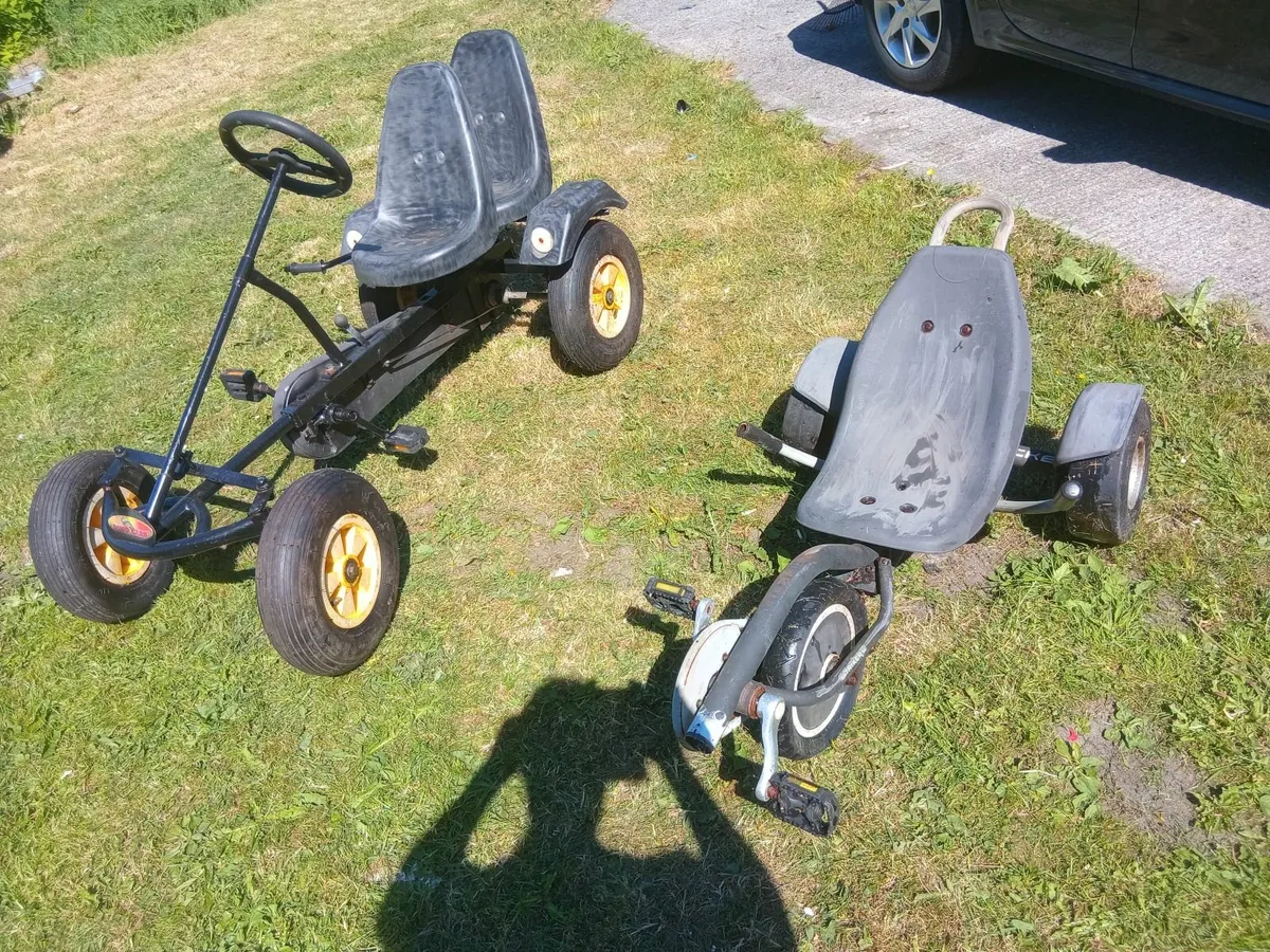 Driter bike and kids buggy - Image 4