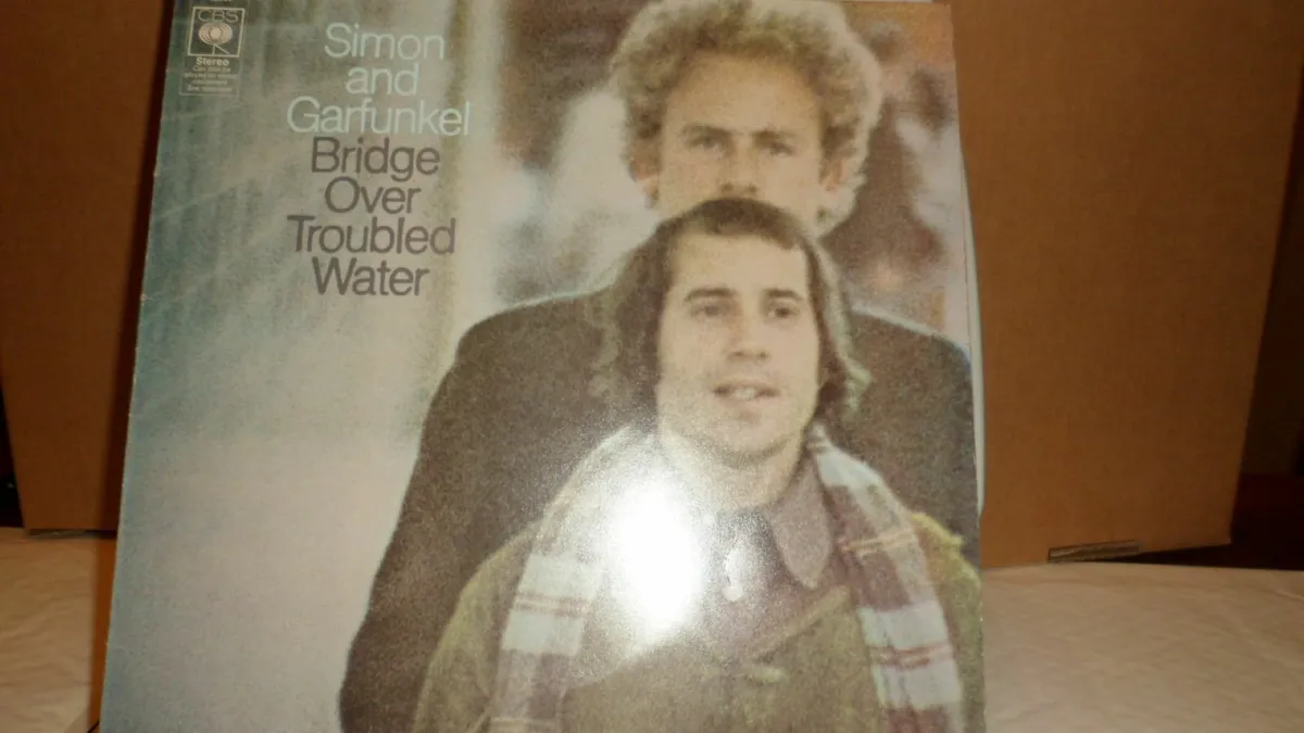 SIMON AND GARFUNKEL “BRIDGE OVER TROUBLED WATER” - Image 1