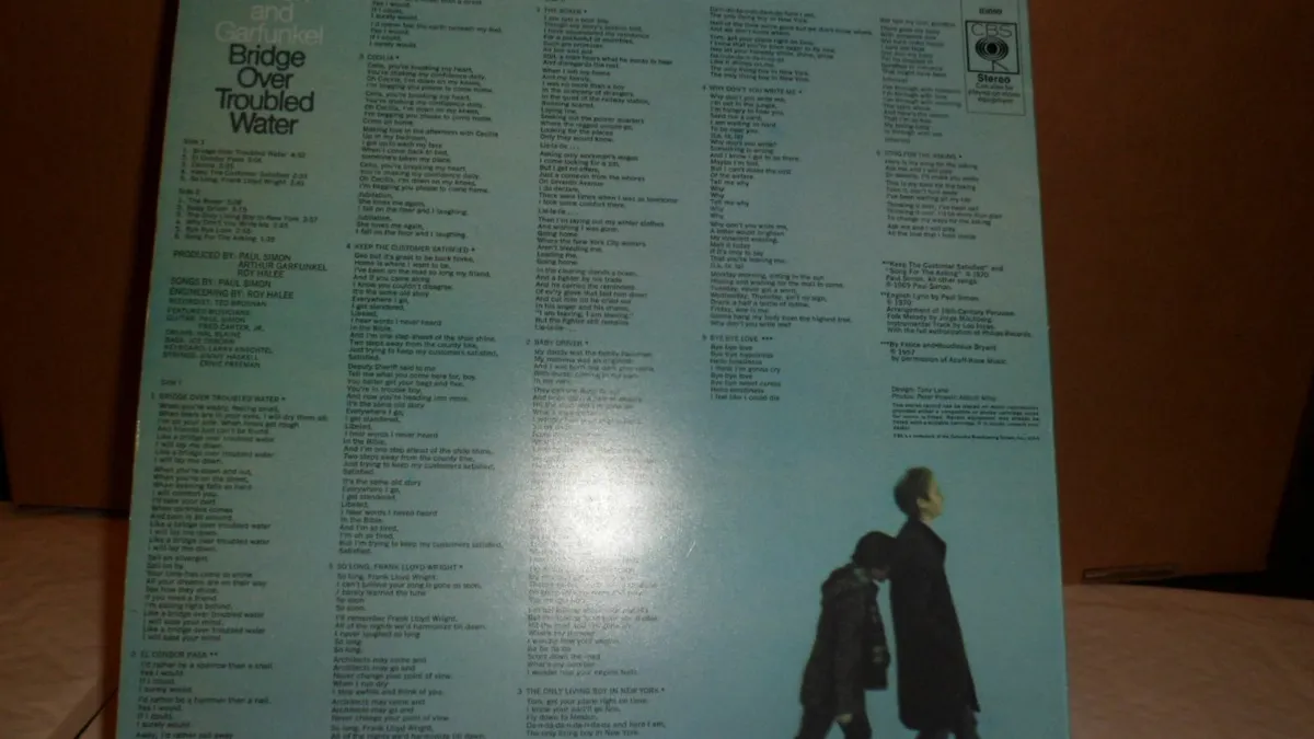 SIMON AND GARFUNKEL “BRIDGE OVER TROUBLED WATER” - Image 3