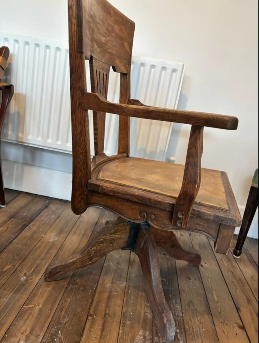 Edwardian Office Chair - Image 3
