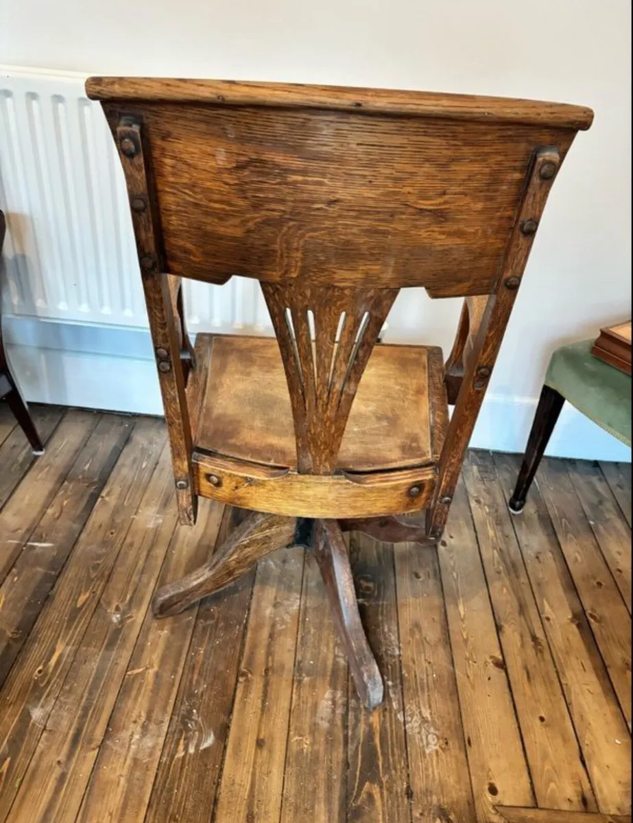 Edwardian Office Chair - Image 4