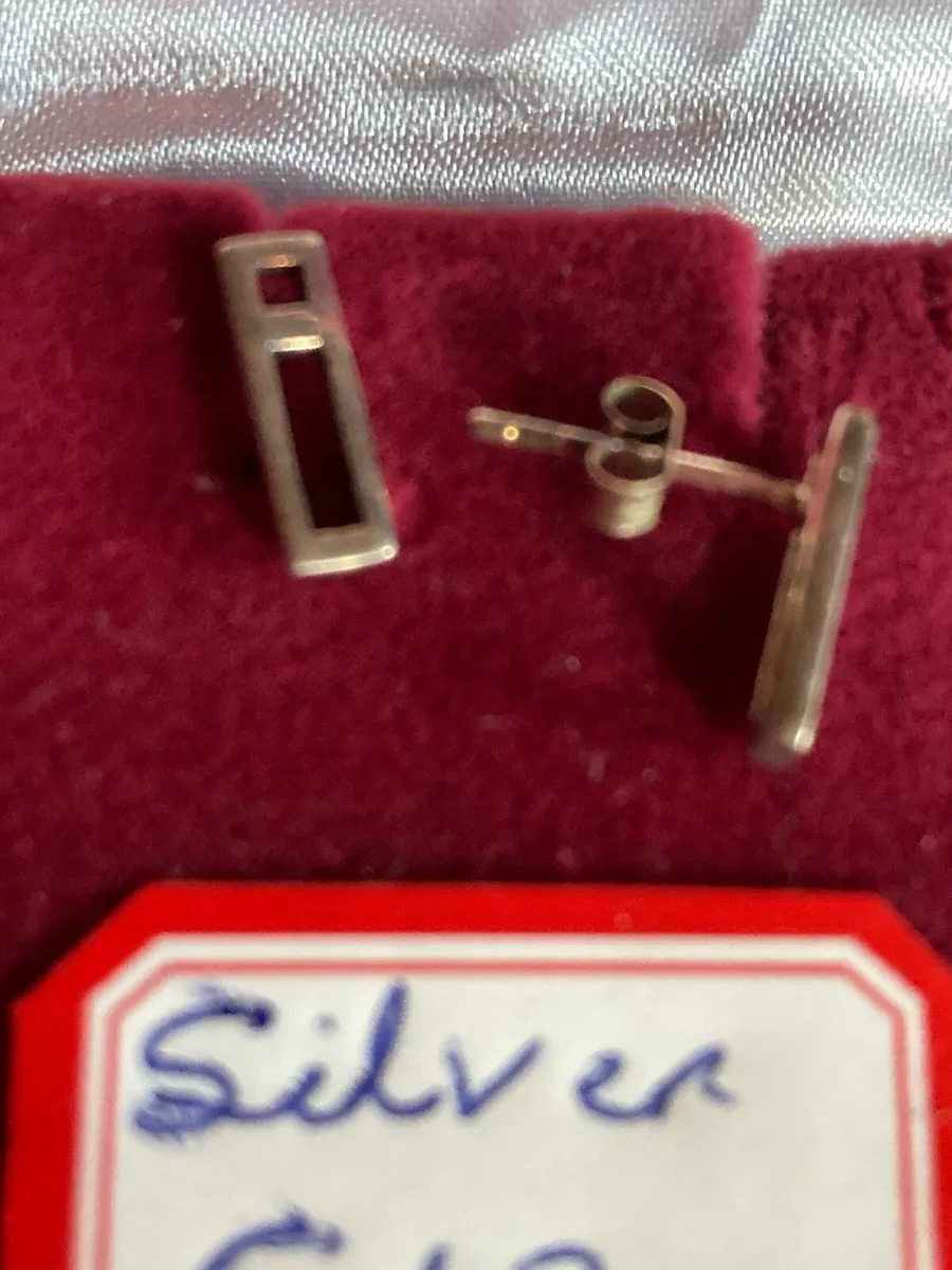 Sterling silver earrings - Image 2