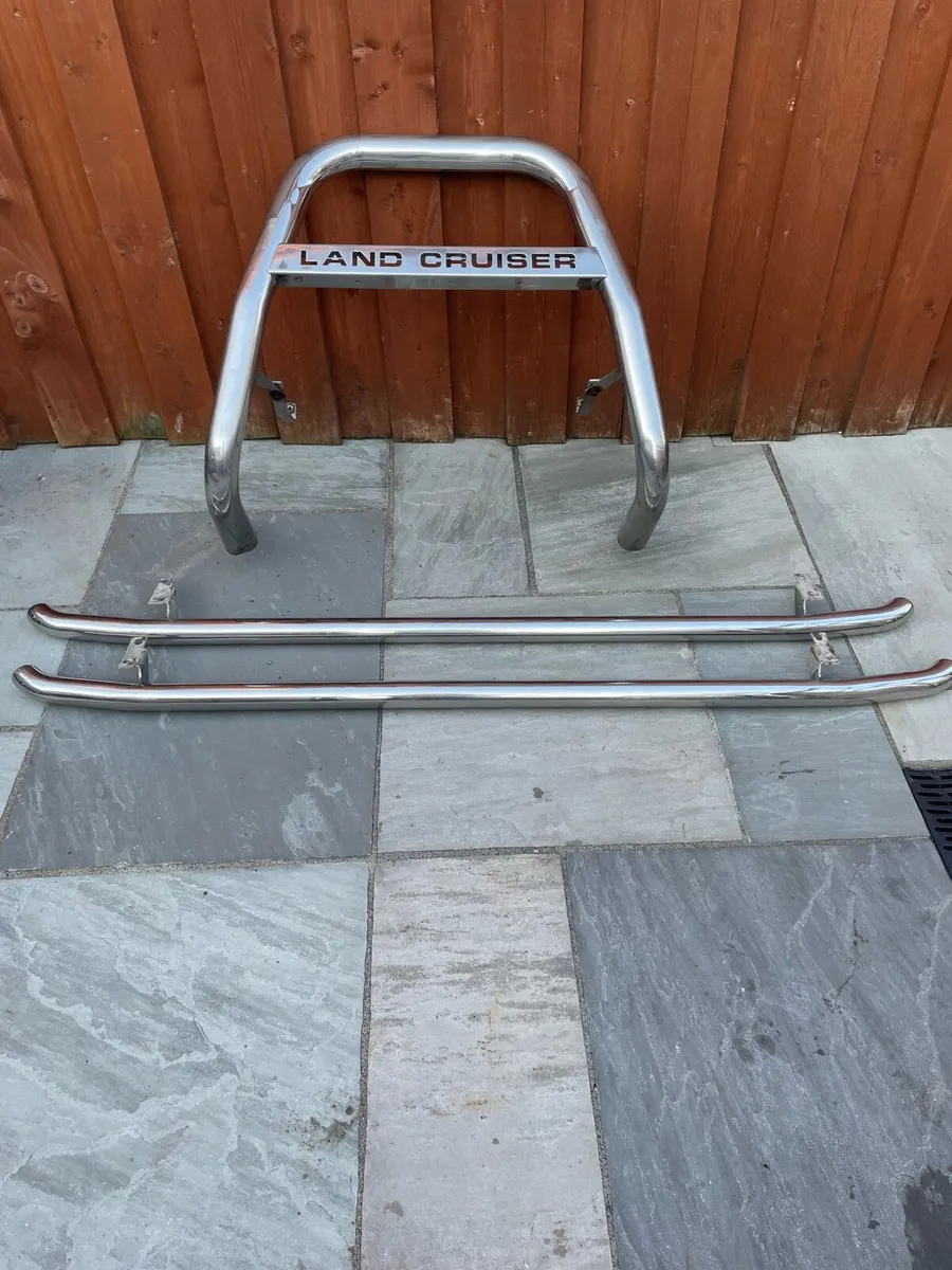 Landcruiser A bar and side bars - Image 1