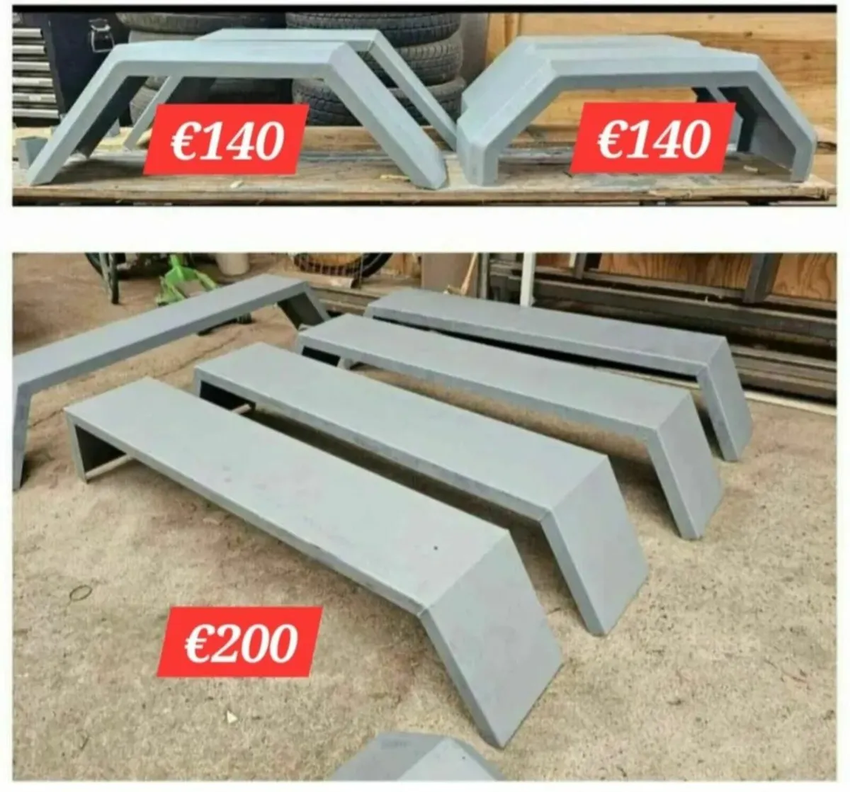 Car trailer mudguards for sale