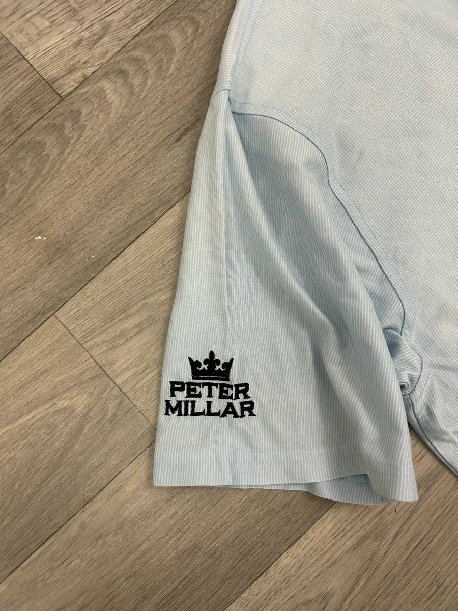 Peter Millar Golf Polo Shirt Mens Medium - Image 3