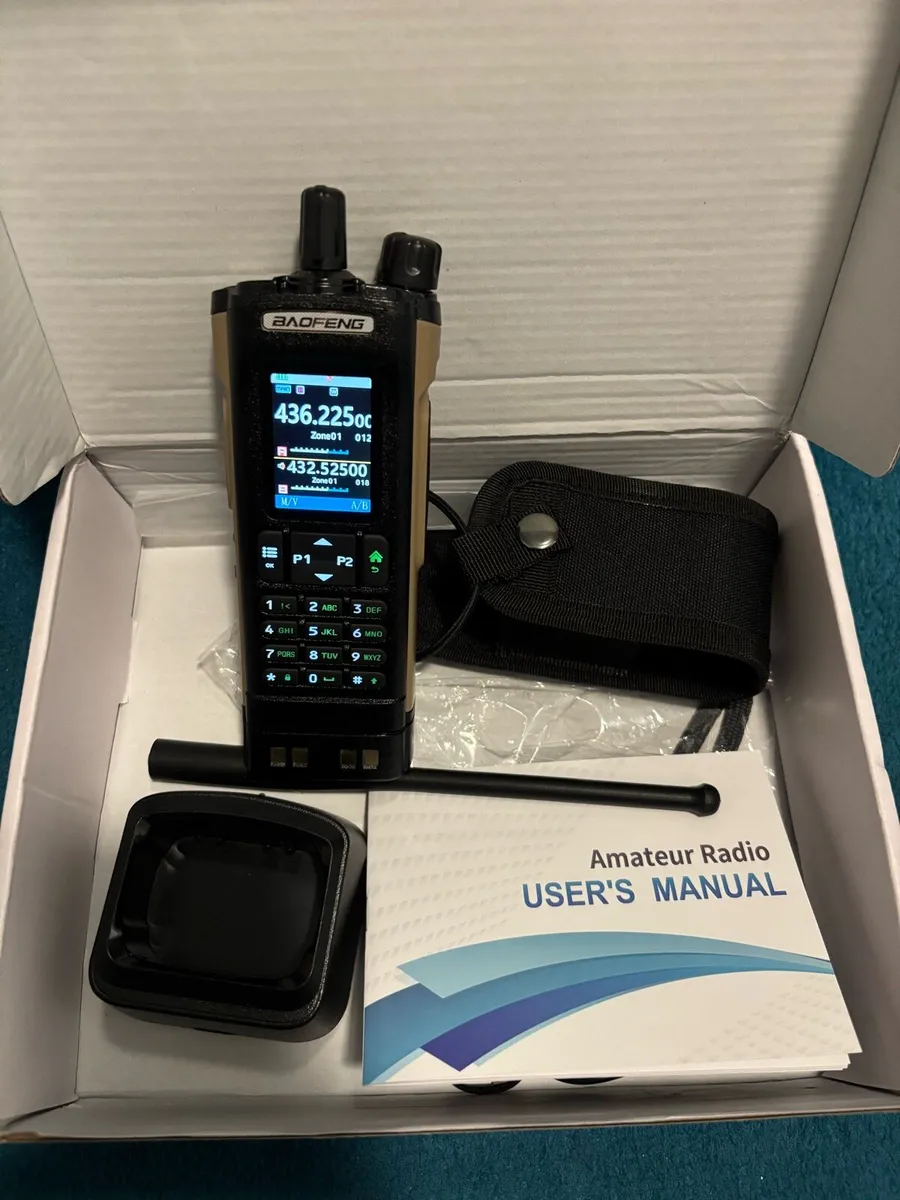Baofeng UV-32 GPS Long range Ham radio New - Image 1