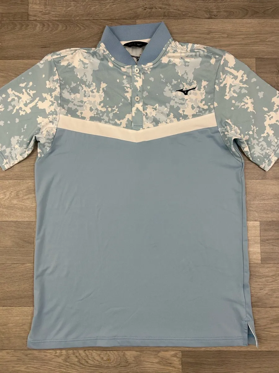Mizuno Golf Polo Shirt Mens Medium - Image 2