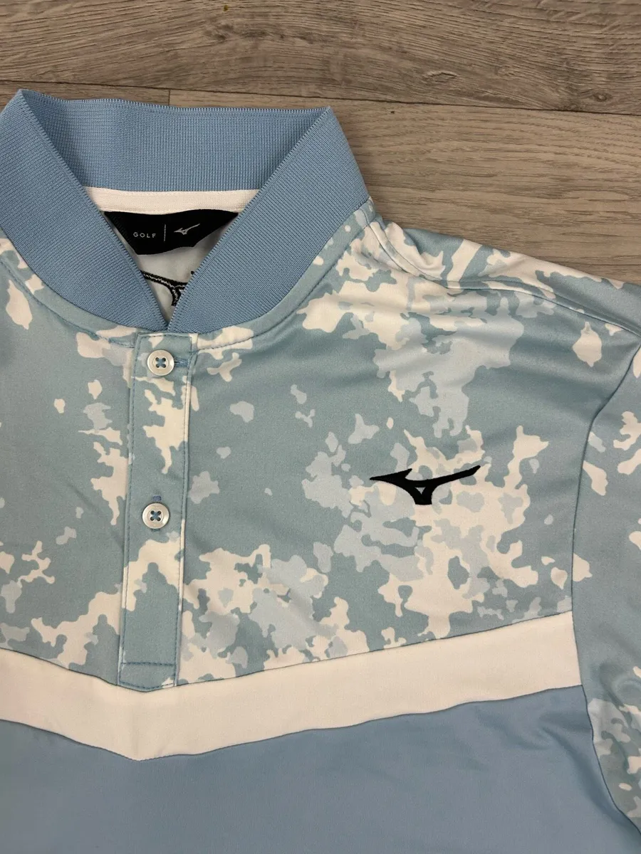 Mizuno Golf Polo Shirt Mens Medium - Image 4