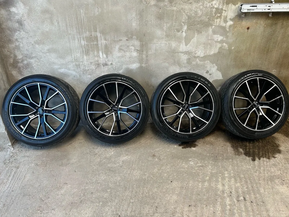 20” AUDI Q7 ALLOY WHEELS & TYRES - Image 2