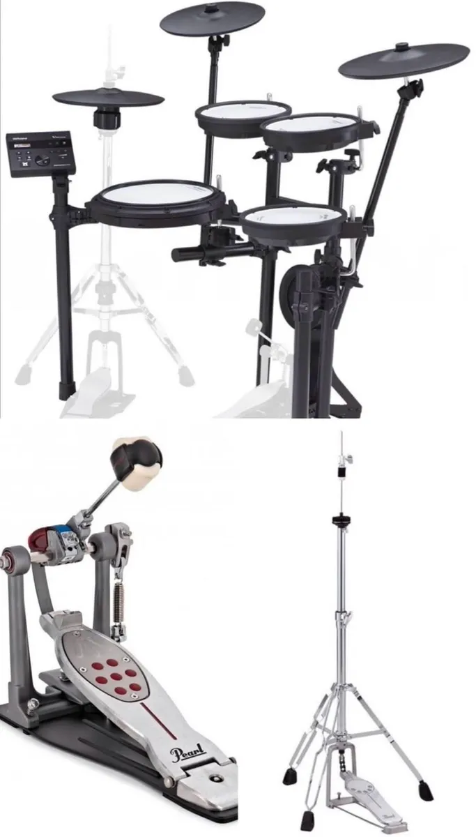 Roland TD 07-KVX + Pearl Eliminator Redline + Hiha - Image 1