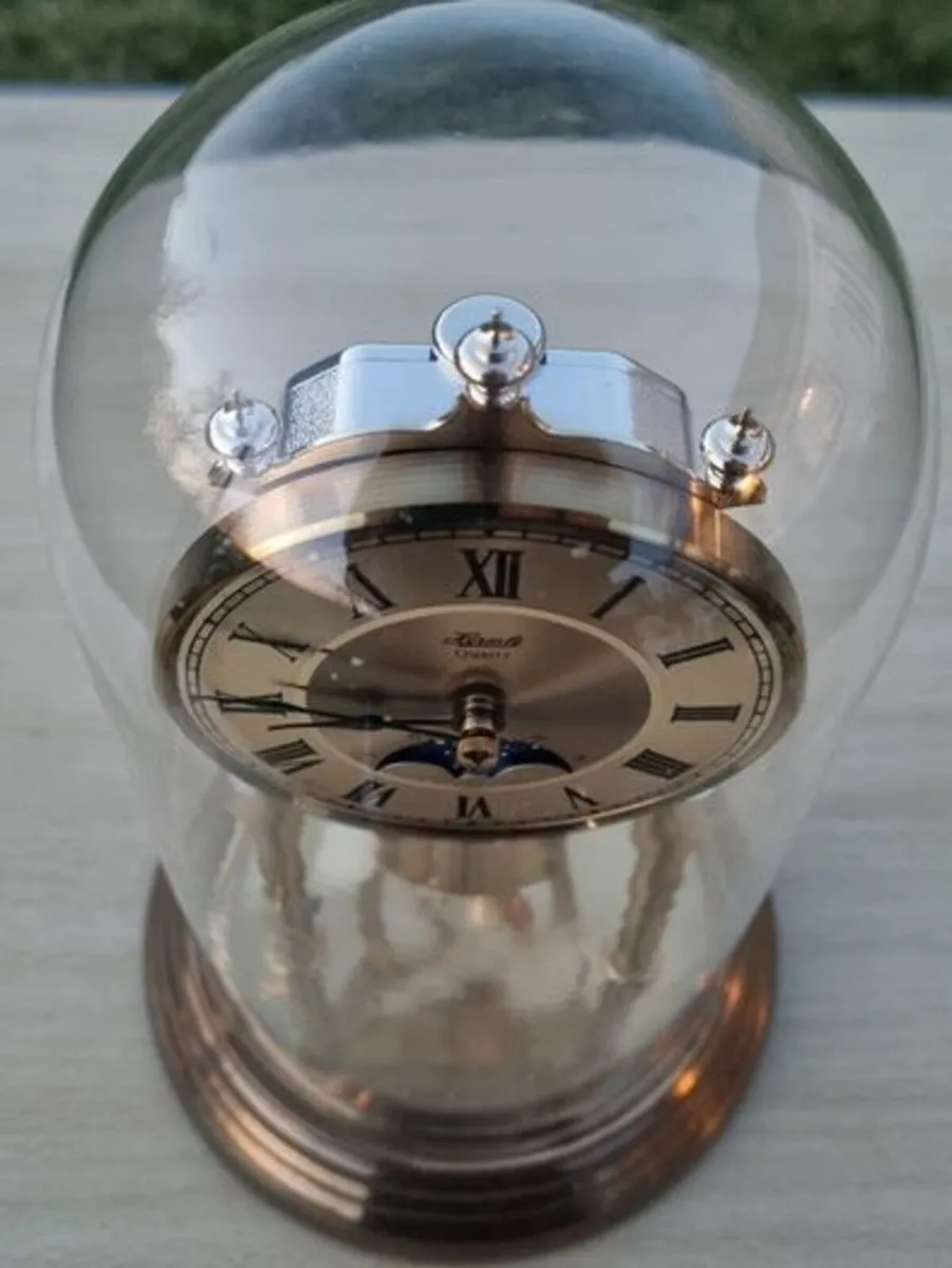 Large vintage German quartz clock - Hermle - Image 2