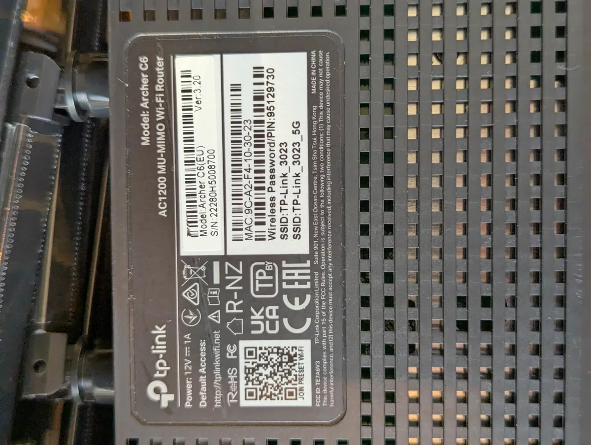 TP-Link Archer C6 AC1200 Wi-Fi Router - Image 3