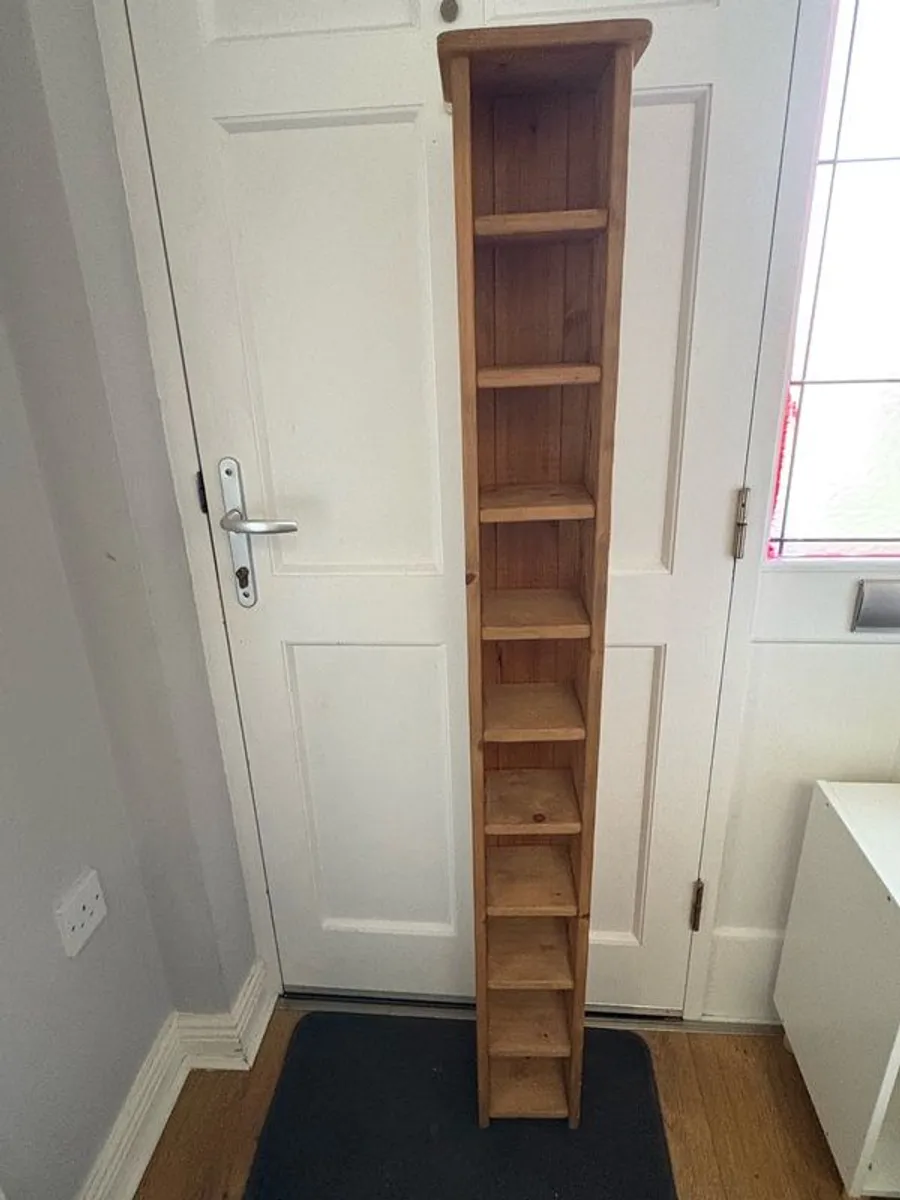 ONLY 2 LEFT Solid wood CD racks - Image 2
