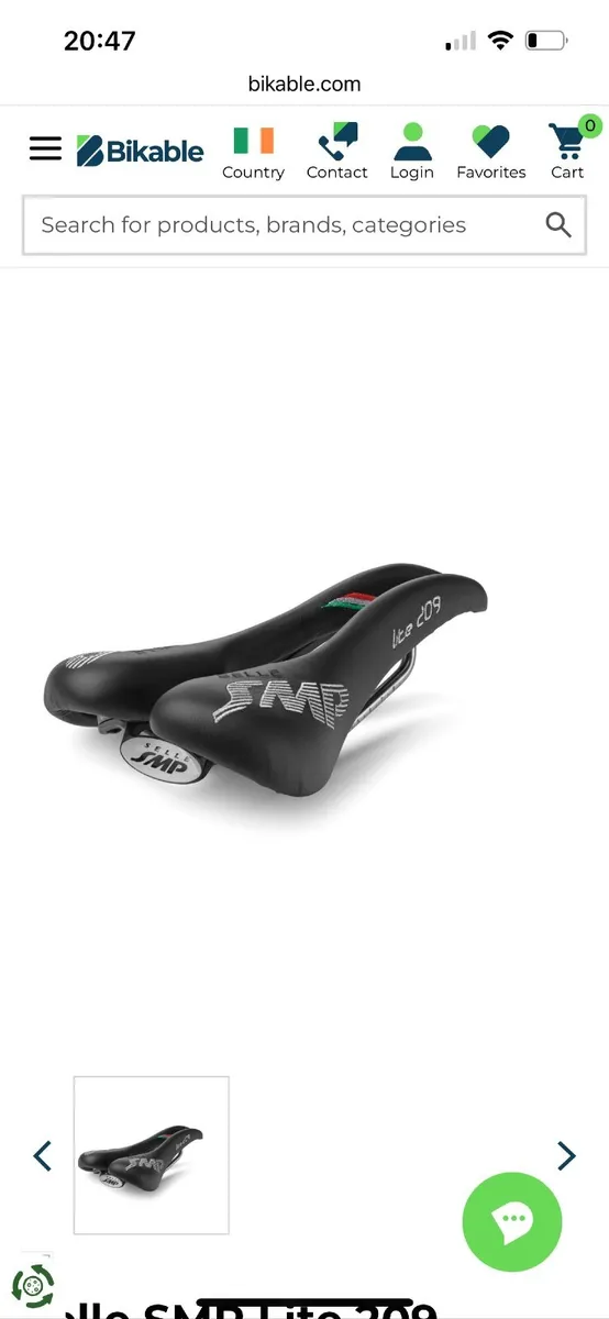 Selle SMP ladies Road Bike Saddle - Image 1
