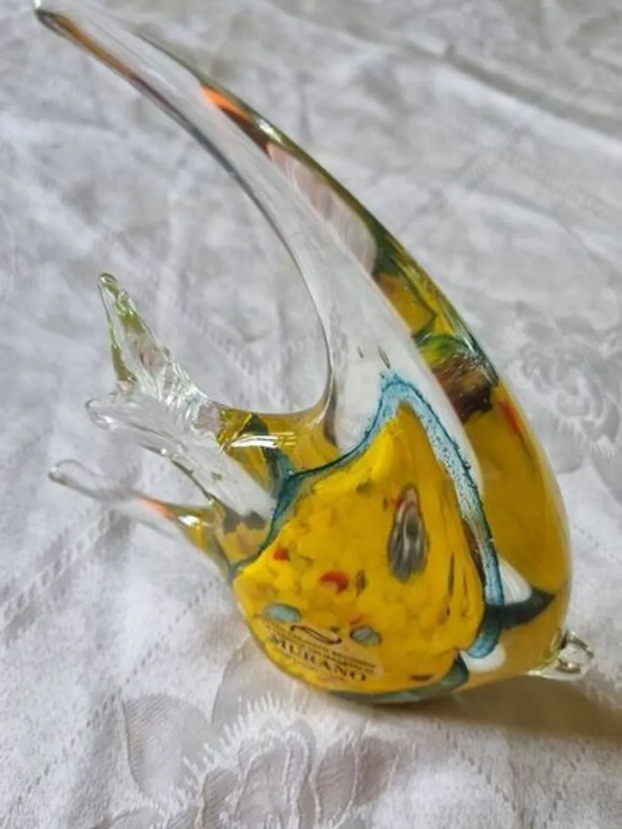 Large colorful Murano fish - Image 2