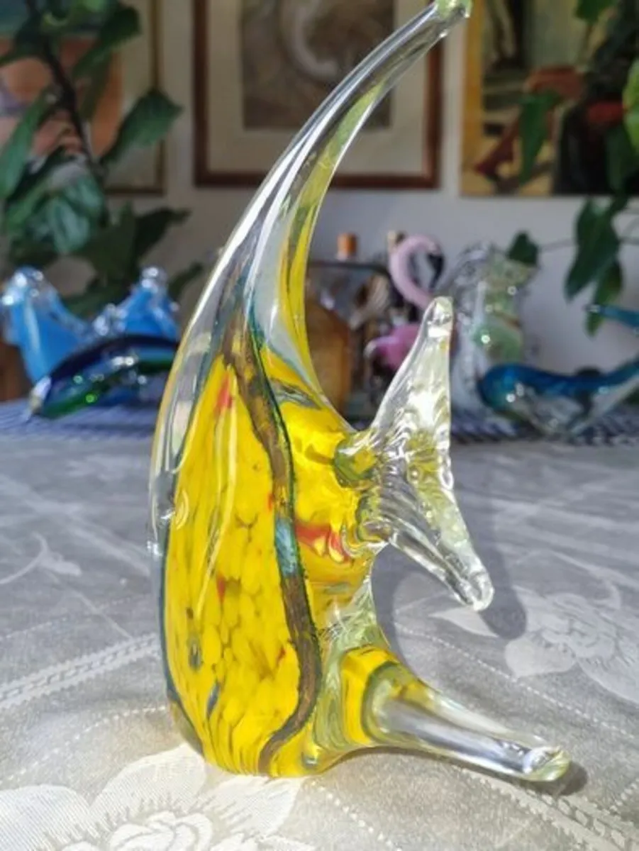 Large colorful Murano fish - Image 3