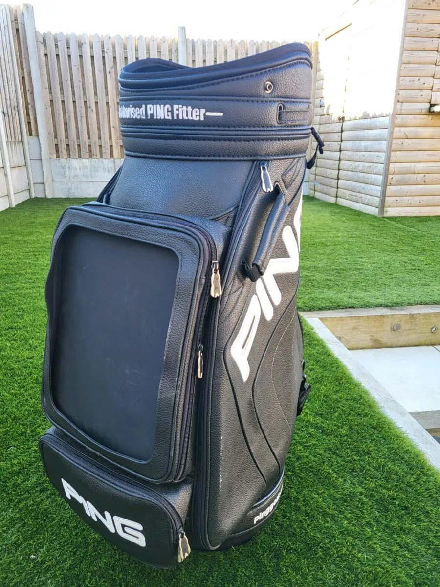 Ping Tour Leather Bag - Image 4