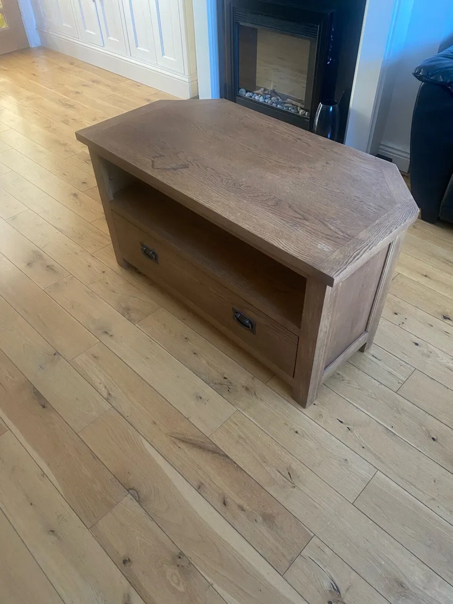 Oak TV Unit - Image 2