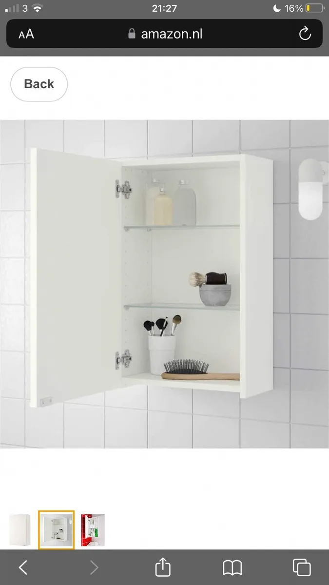 Ikea Bathroom Wall Cabinet - Image 1