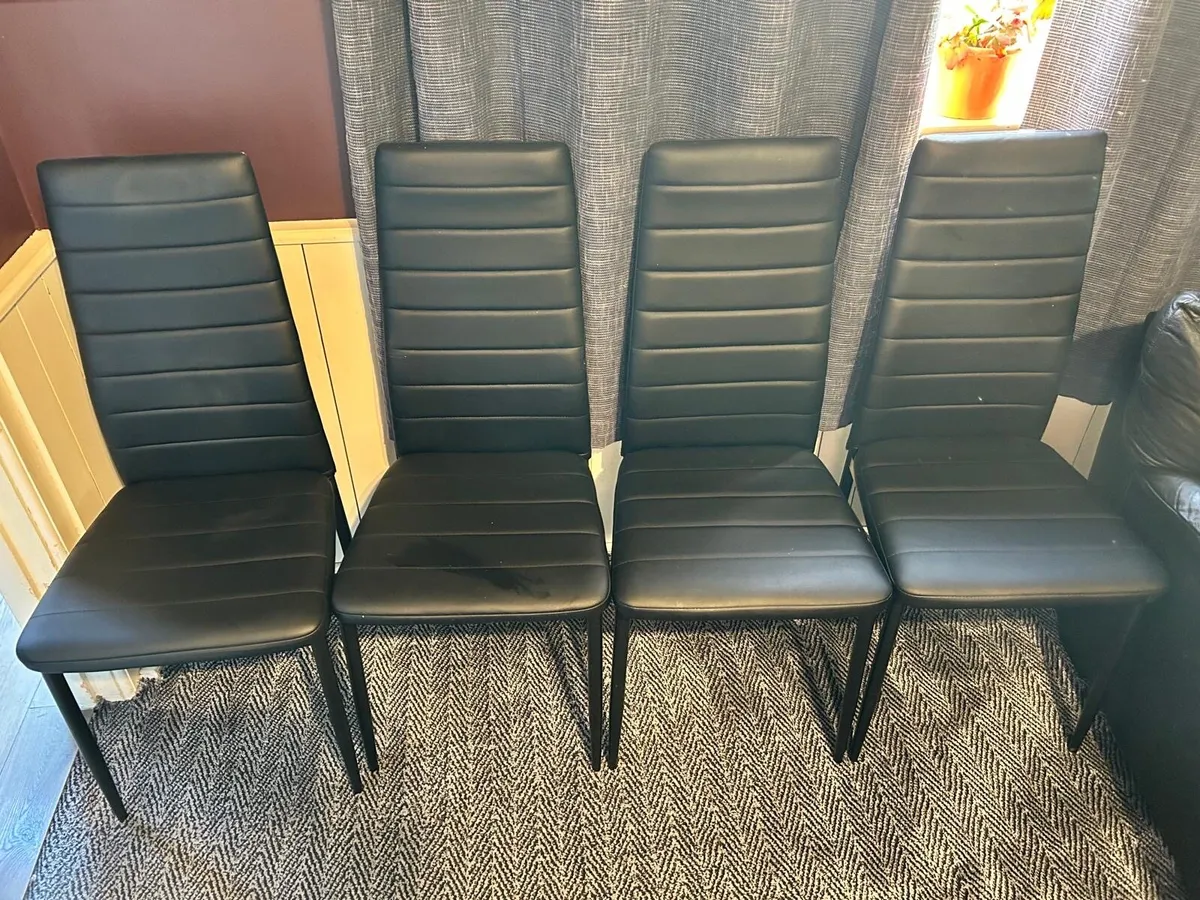 4 Kitchen Chairs - can deliver - Image 2