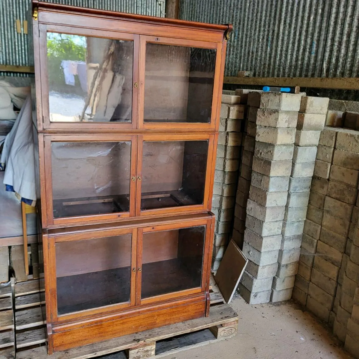 Vintage Campaign Cabinet - Image 1