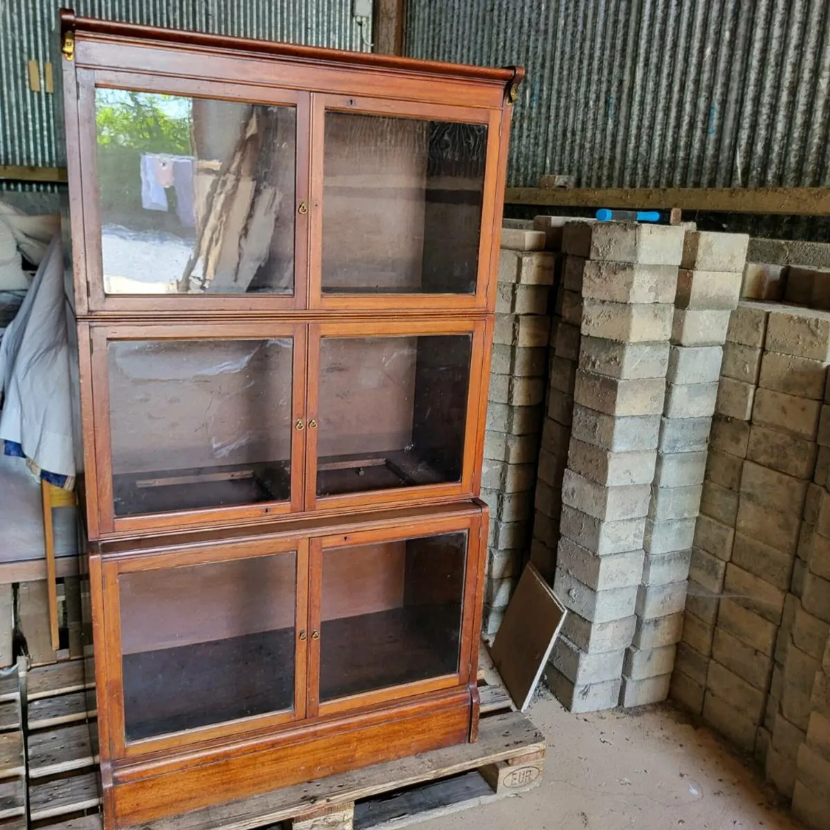 Vintage Campaign Cabinet - Image 2
