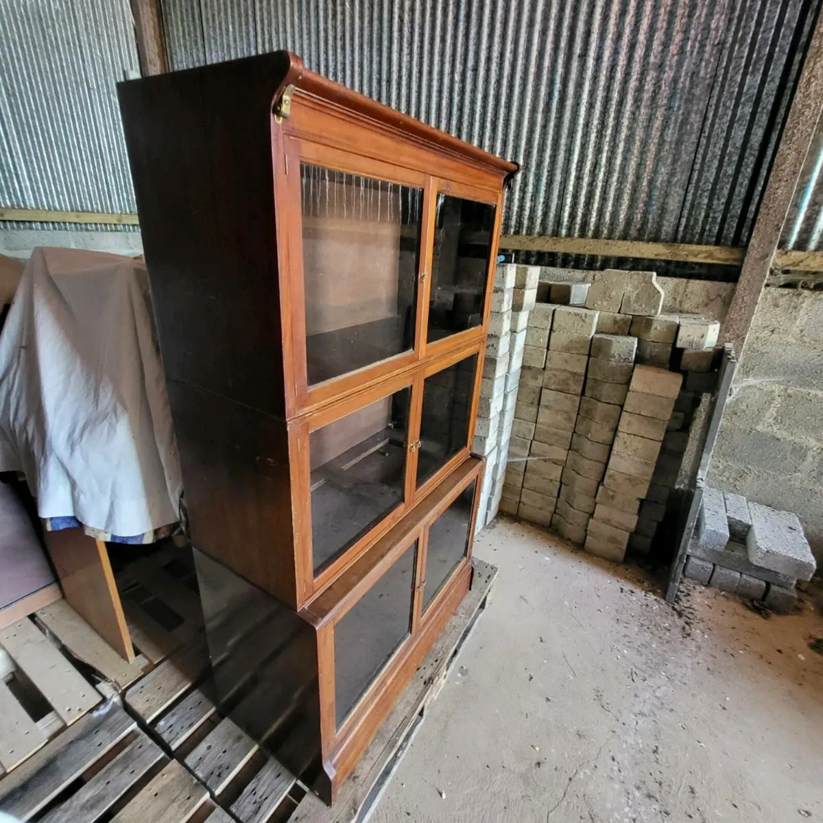 Vintage Campaign Cabinet - Image 3