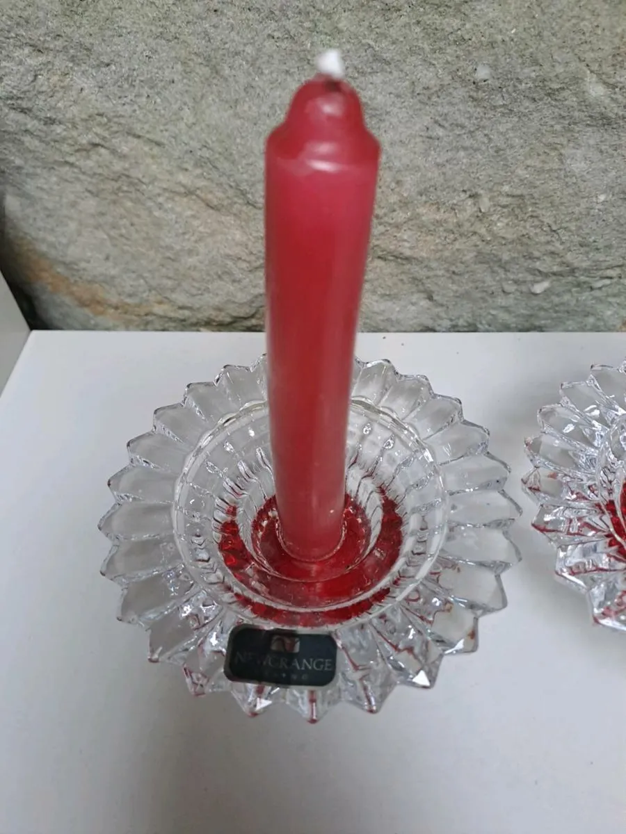 Newgrange living candle holders with candles - Image 2