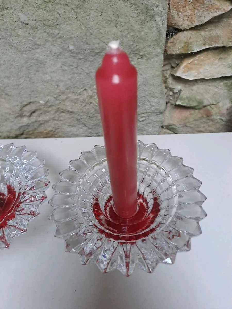Newgrange living candle holders with candles - Image 3