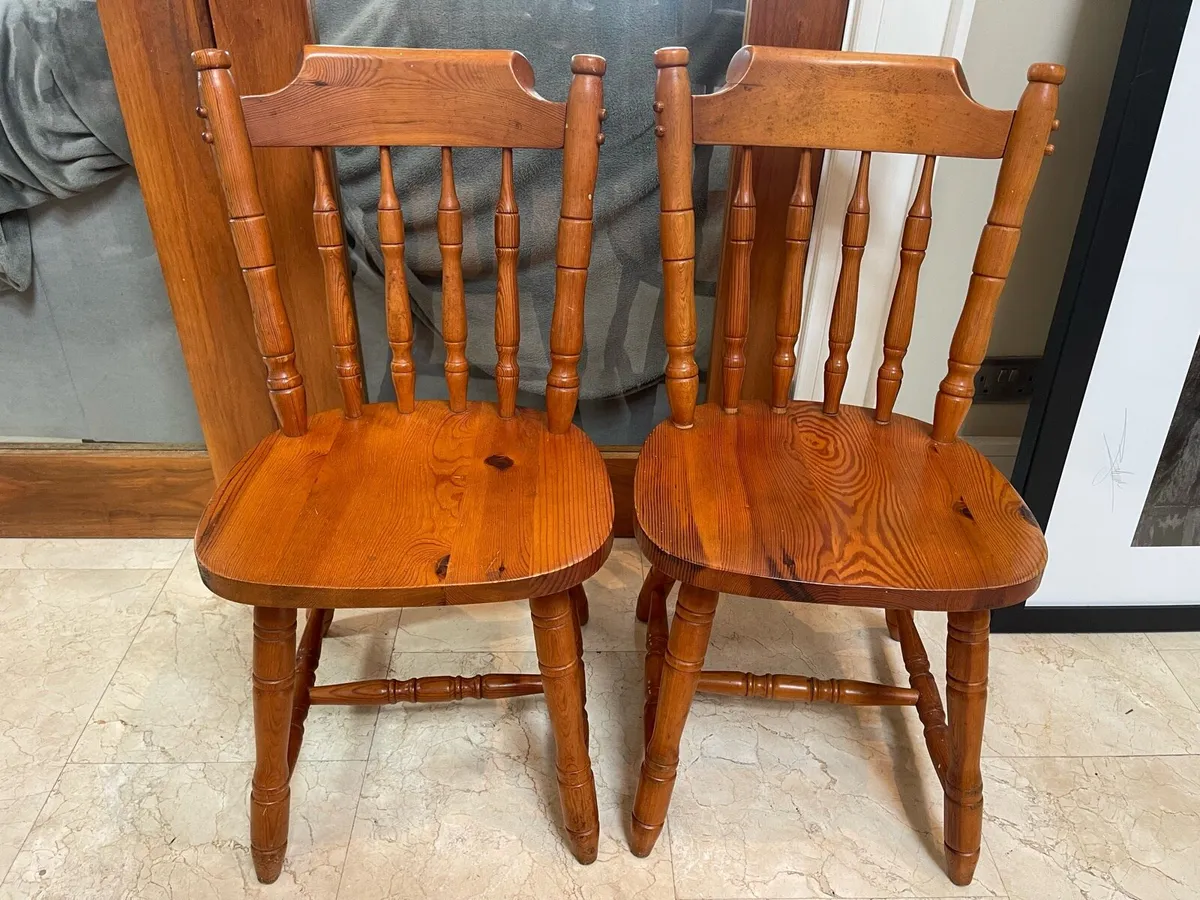 2 x Matching Kitchen Dining Chairs - Can Deliver