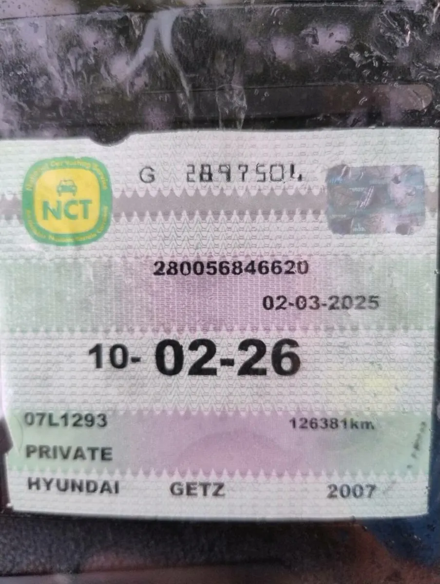 Hyundai Getz 1.1. Low mileage + NCT - Image 2