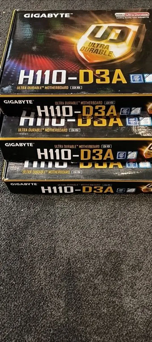 Mining motherboards H110-D3A LGA1151 x 3 - Image 1