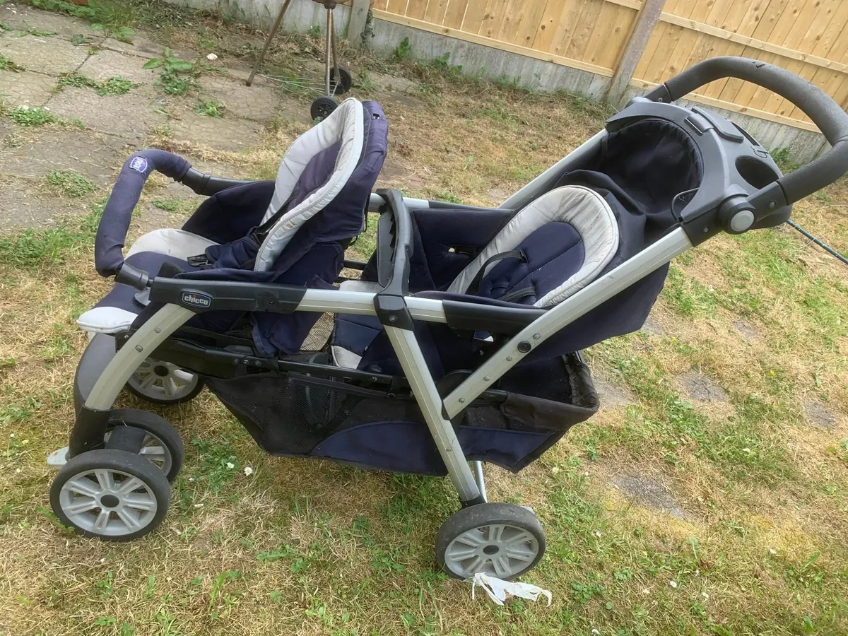 twin children buggy - Image 2