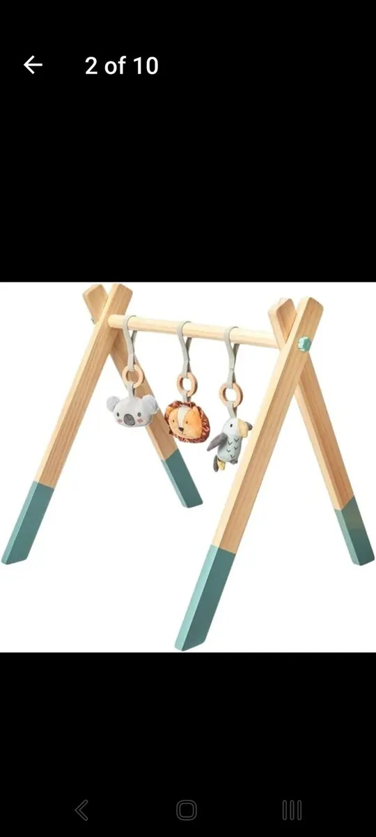Nuby wooden activity gym - Image 2