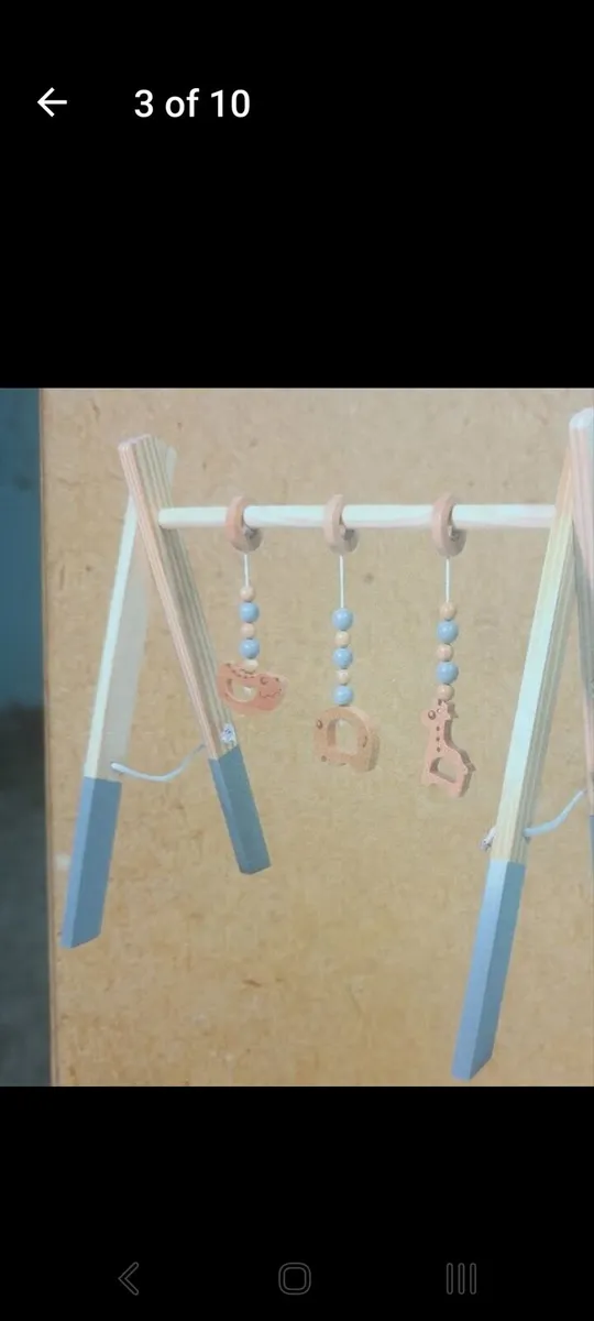 Nuby wooden activity gym - Image 3