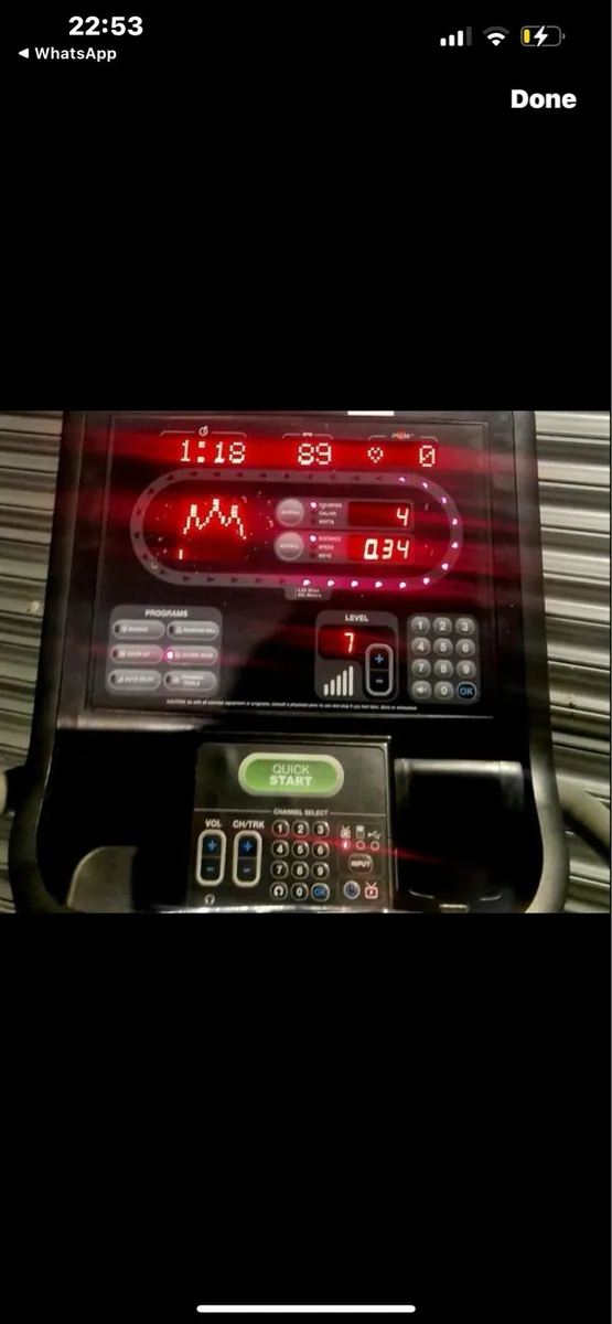 2 available star trac recumbent bike - Image 3