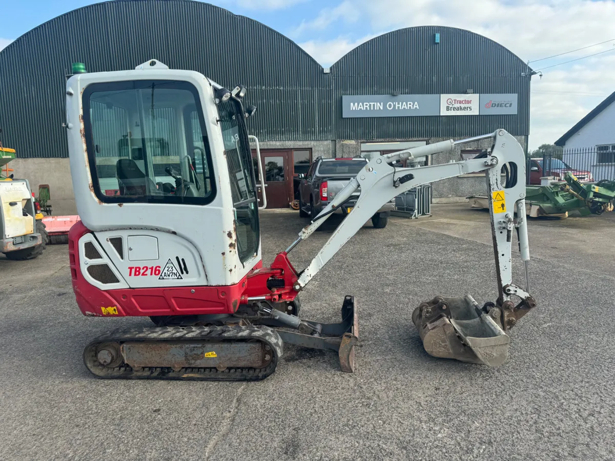 2019 Takeuchi TB216 - Image 3