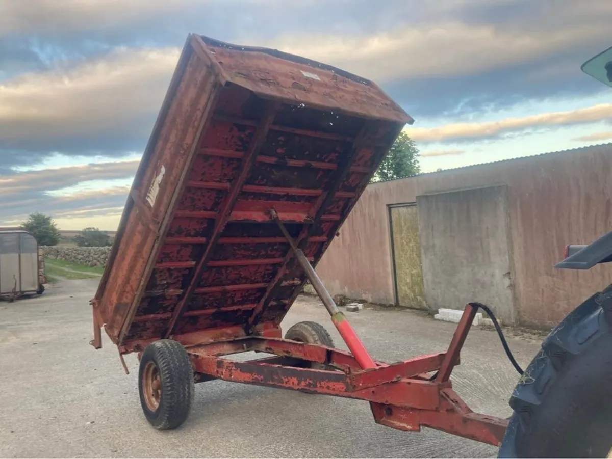 10by6 HERRON TIPPING TRAILER WITH REMOVEABLE SIDES - Image 1