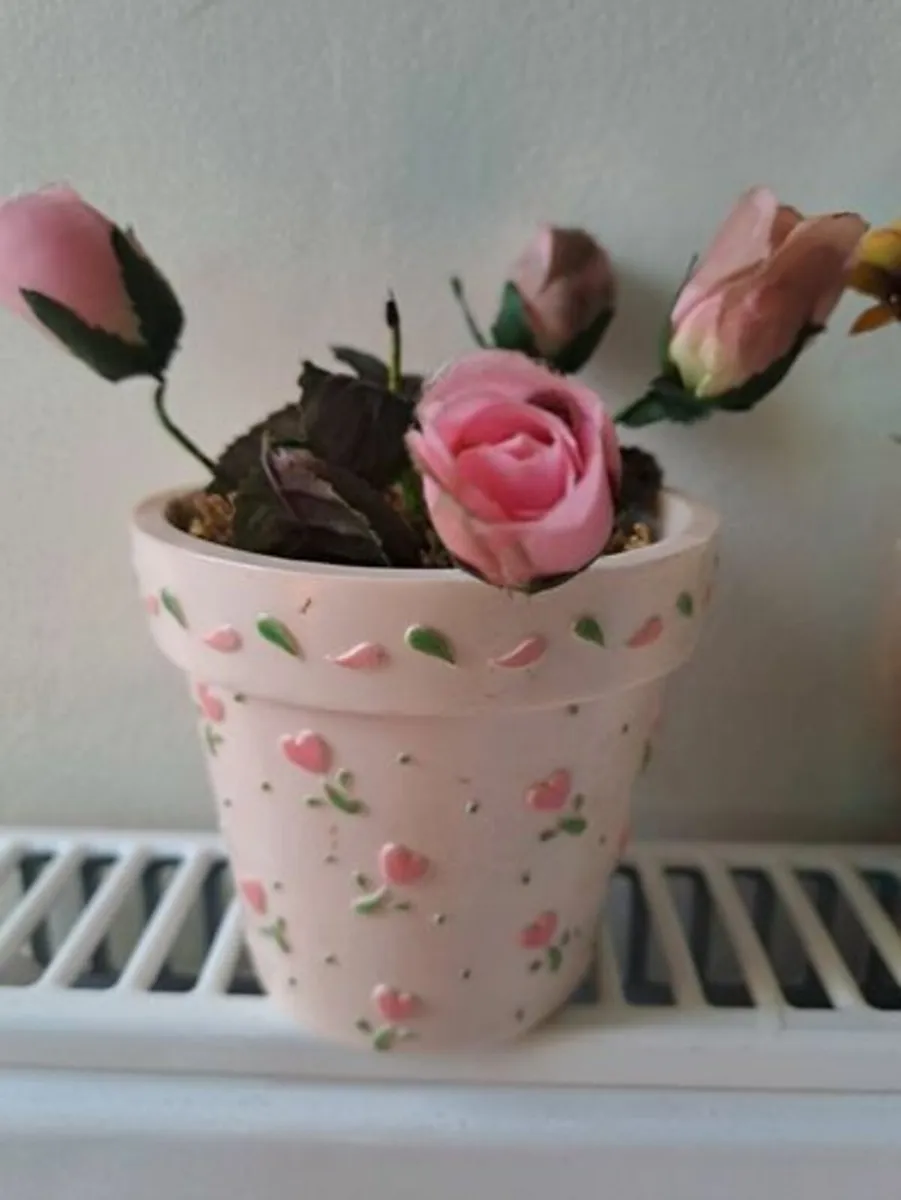 Cherished Tedddies flower pots - Image 4