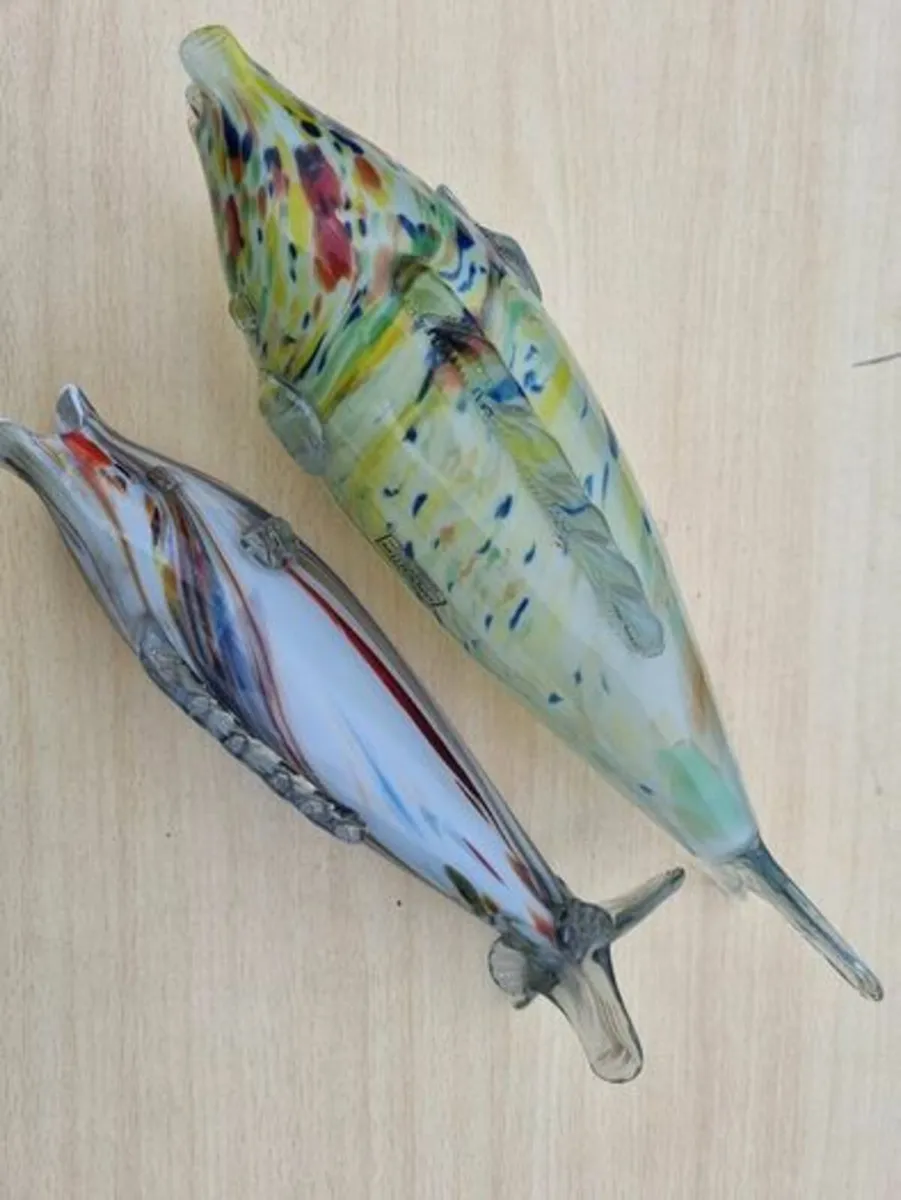 Two Murano Glass Fish - Image 3