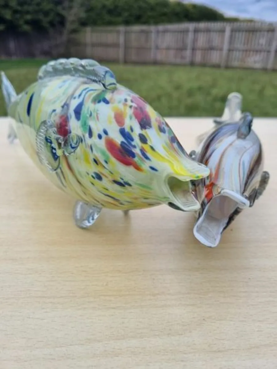 Two Murano Glass Fish - Image 4