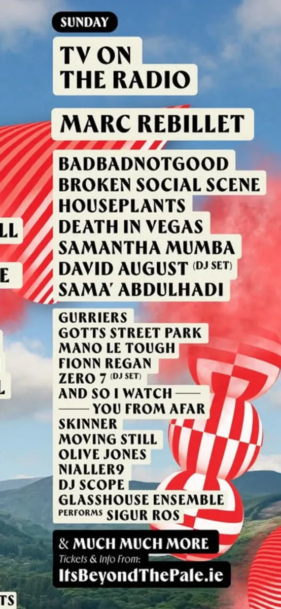 Beyond the Pale - 2 x Sunday Day Tickets