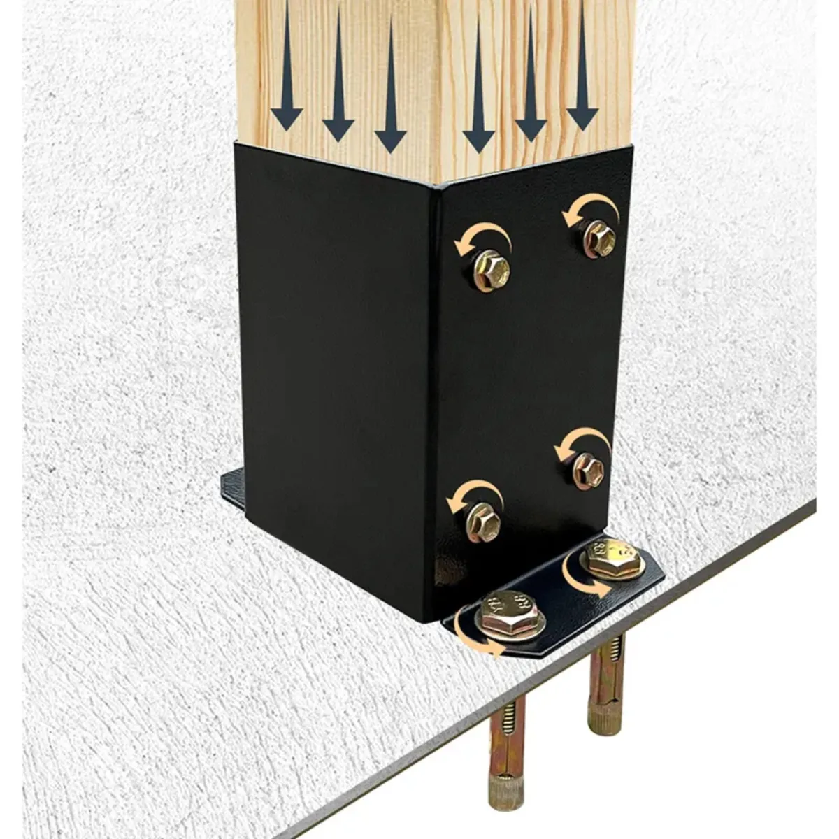 Fence post support - Image 3