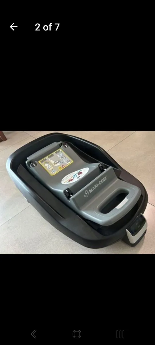 Maxi cosi pebble car seat and isofix family fix - Image 4