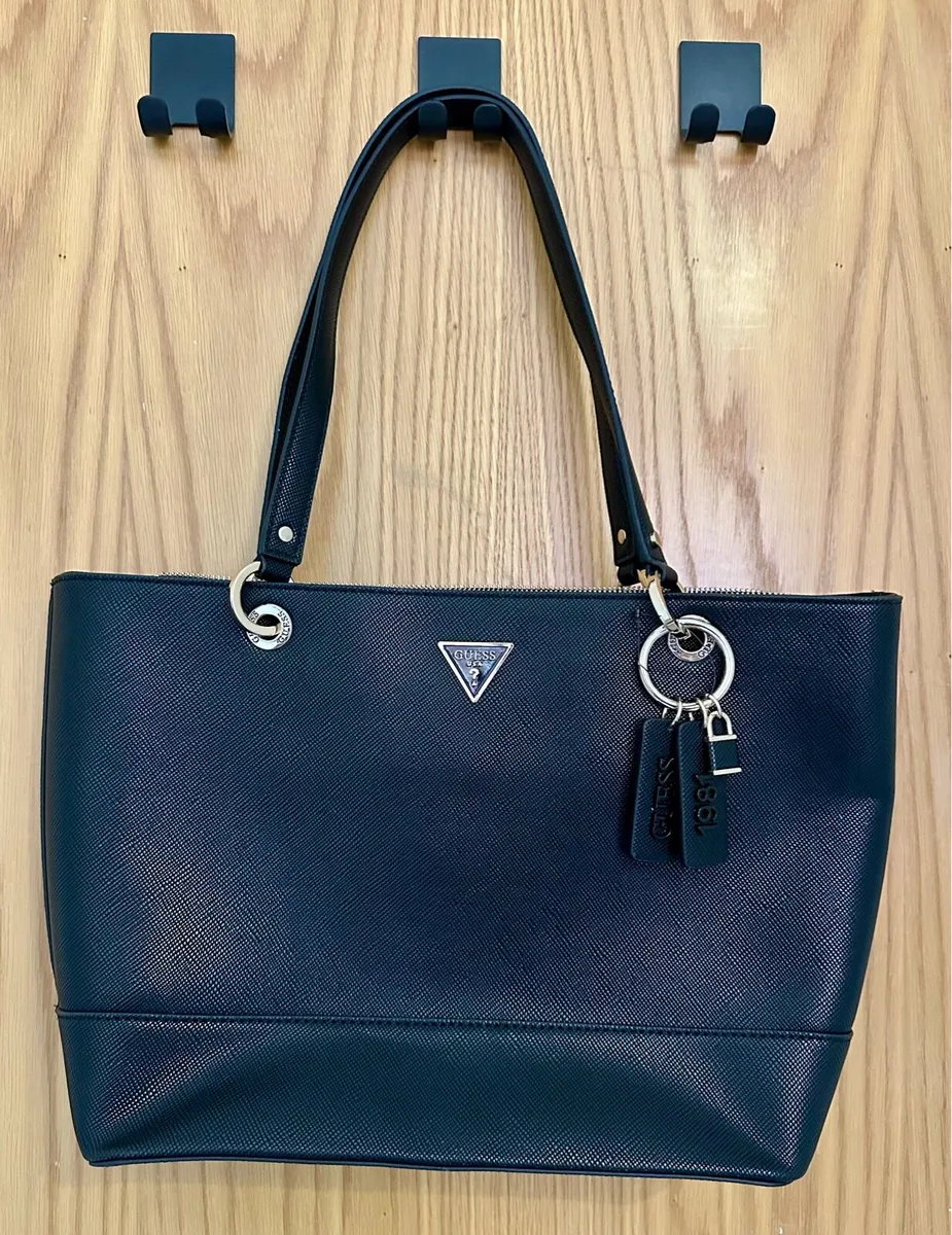 Alexie Eco Tote bag synthetic black - GUESS (NEW) - Image 1