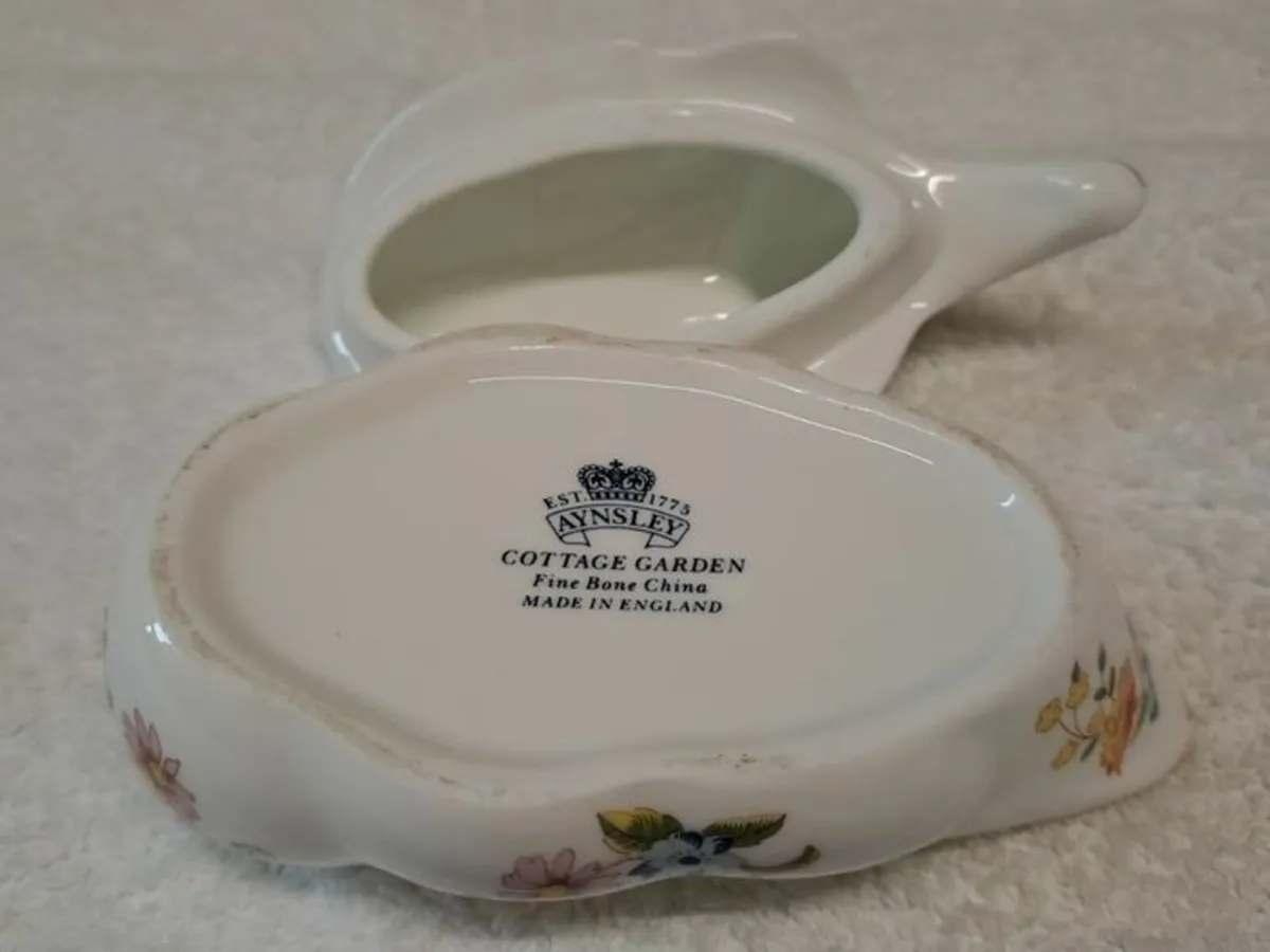 Aynsley Cottage Garden Duck trinket pot - Image 3