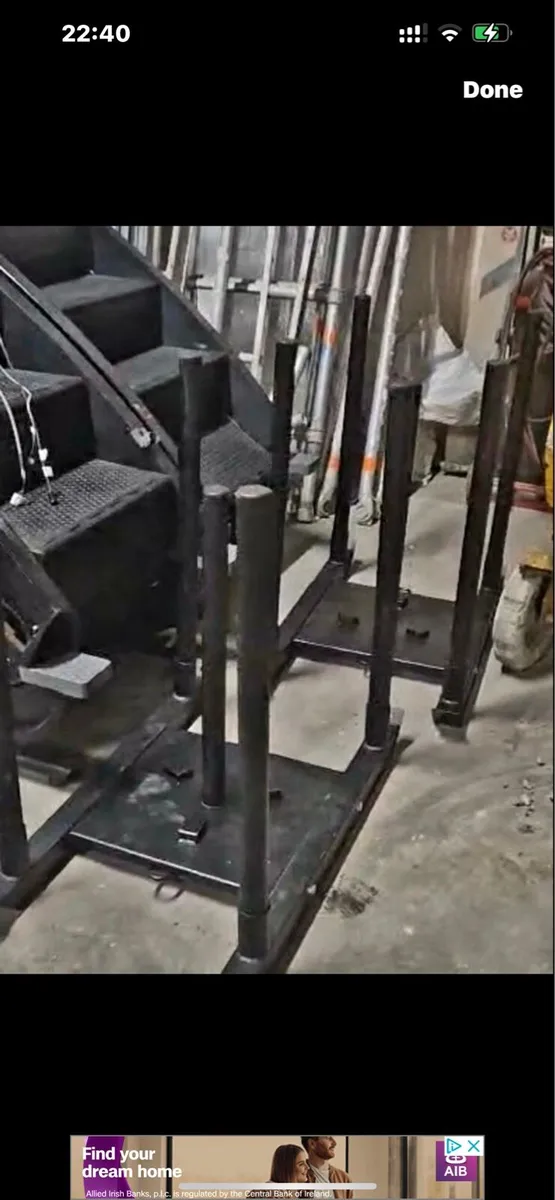 Hyrox commercial sled x4 new - Image 1