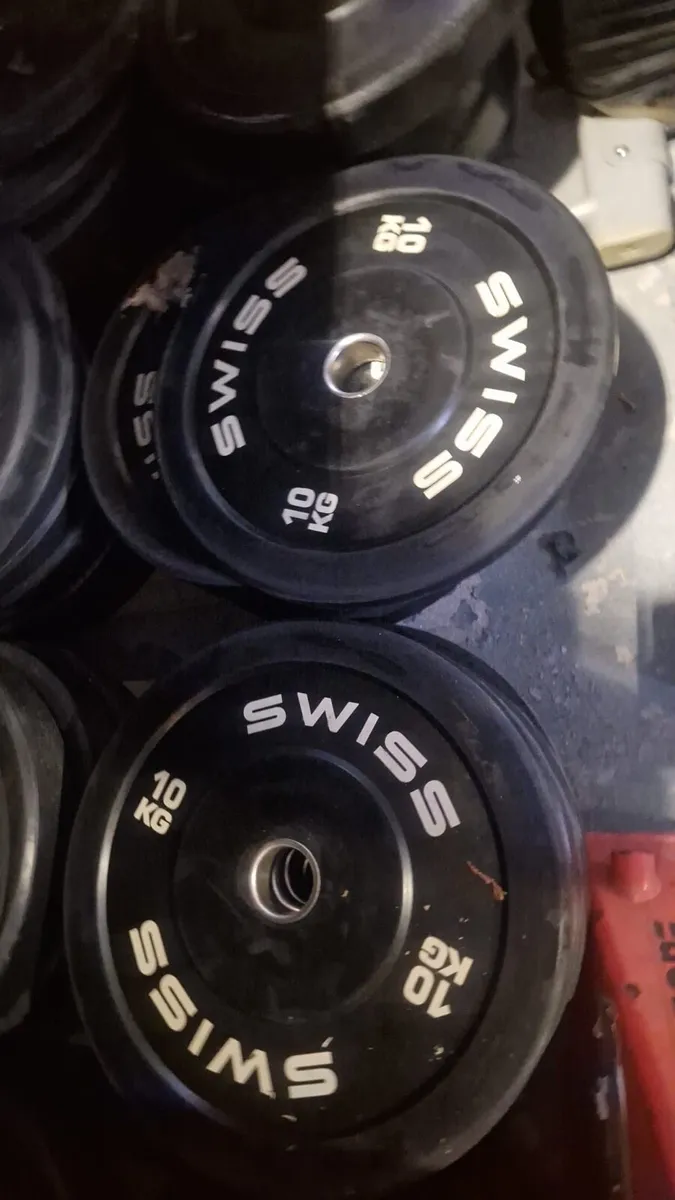 Swiss bumper plates €3 per kg - Image 1
