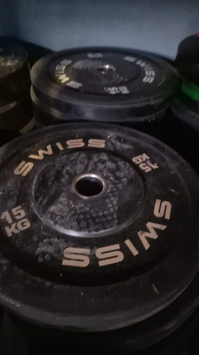 Swiss bumper plates €3 per kg - Image 4