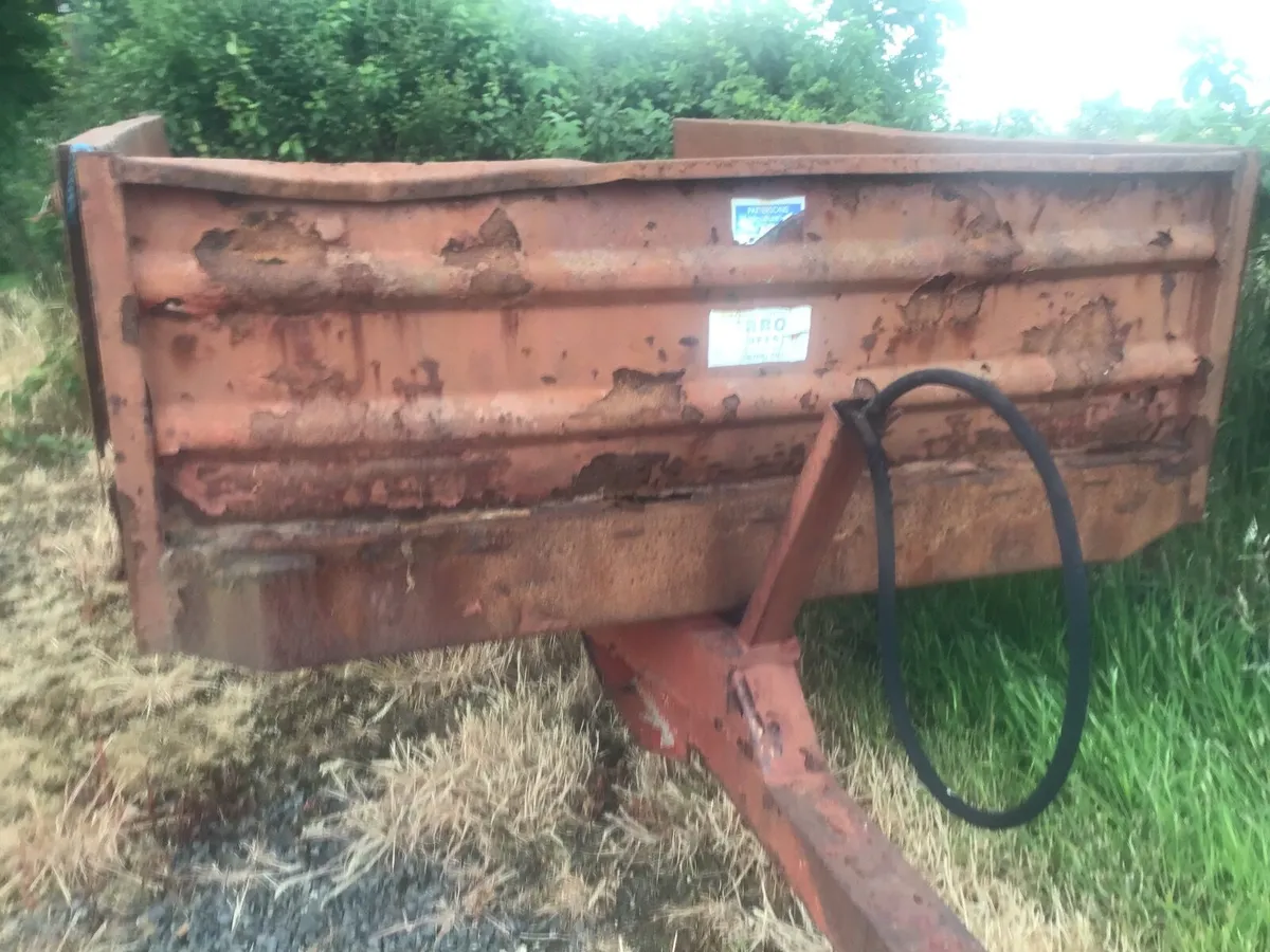 10by6 HERRON TIPPING TRAILER WITH REMOVEABLE SIDES - Image 3